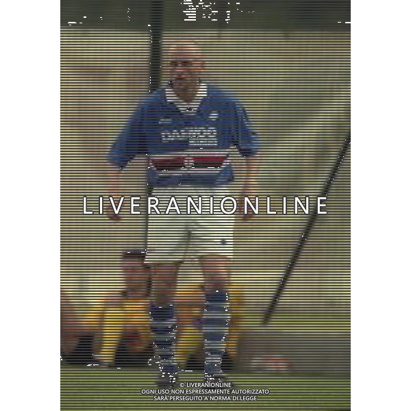 NEG COL-1998 COGNE AMICHEVOLE PRE CAMPIONATO SAMPDORIA -COGNE NELLA FOTO BRATISLAV ZIVKOVIC AG ALDO LIVERANI SAS