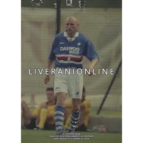 NEG COL-1998 COGNE AMICHEVOLE PRE CAMPIONATO SAMPDORIA -COGNE NELLA FOTO BRATISLAV ZIVKOVIC AG ALDO LIVERANI SAS