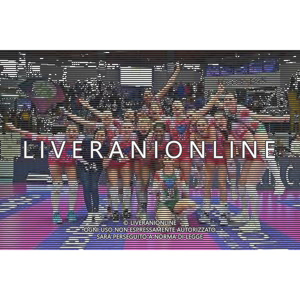 TVRG esultanza finale Vero Volley Milano Vero Volley Milano vs Prosecco Doc Imoco Conegliano Monza 09-05-2023 Arena di Monza Campionato Serie A1 - gara 2 Finale Scudetto foto Roberto Garavaglia/ag. Aldo Liverani sas / AGENZIA ALDO LIVERANI SAS