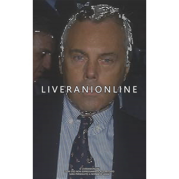 RETROSPETTIVA GIORGIO ARMANI STILISTA NELLA FOTO GIORGIO ARMANI NELL\'ANNO 1982 A MILANO AG ALDO LIVERANI SAS