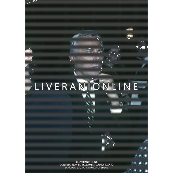 RETROSPETTIVA GIORGIO ARMANI STILISTA NELLA FOTO GIORGIO ARMANI NELL\'ANNO 1987 AG ALDO LIVERANI SAS 