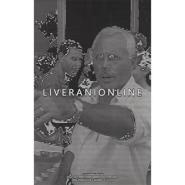 RETROSPETTIVA GIORGIO ARMANI STILISTA NELLA FOTO GIORGIO ARMANI NELL\'ANNO 1987 A VENEZIA AG ALDO LIVERANI SAS 