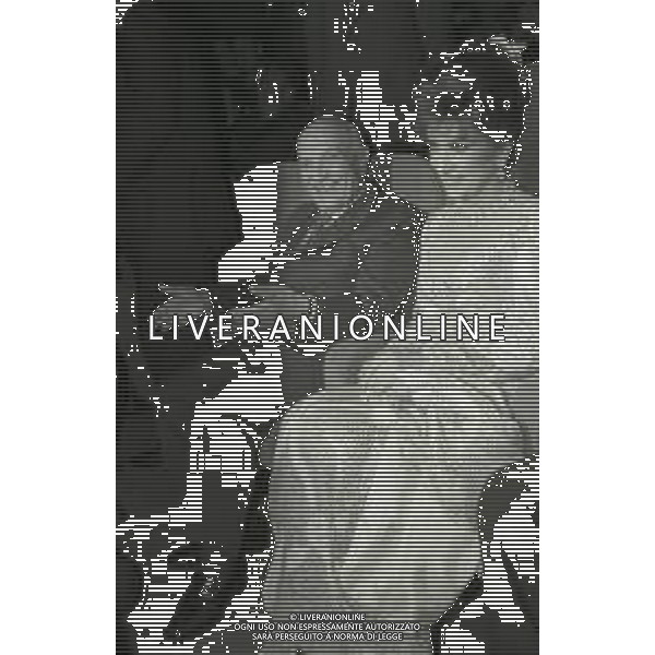 1988 VENEZIA FESTIVAL DEL CINEMA NELLA FOTO AMINTORE FANFANI CON GINA LOLLOBRIGIDA AL FESTIVAL DI VENEZIA AG ALDO LIVERANI SAS