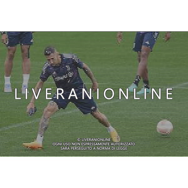 TVMV-Torino 10.05.2023 Continassa © Manuela Viganti/Agenzia Aldo Liverani Allenamento rifinitura Europa League 2022/2023 Juventus vs Siviglia Nella foto: angel di maria ©Viganti / AGENZIA ALDO LIVERANI SAS