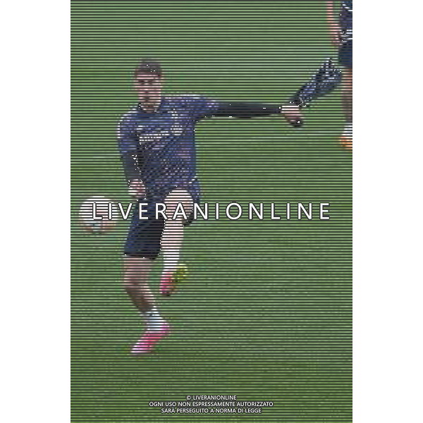 TVMV-Torino 10.05.2023 Continassa © Manuela Viganti/Agenzia Aldo Liverani Allenamento rifinitura Europa League 2022/2023 Juventus vs Siviglia Nella foto: dusan vlahovic ©Viganti / AGENZIA ALDO LIVERANI SAS