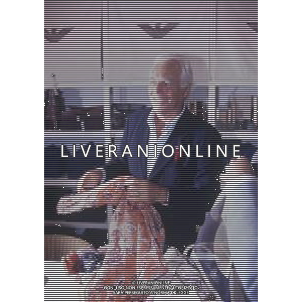 RETROSPETTIVA GIORGIO ARMANI STILISTA NELLA FOTO GIORGIO ARMANI AG ALDO LIVERANI SAS 