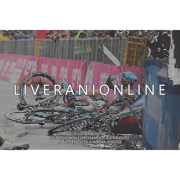 10-05-2023 Giro D\'italia; Tappa 05 Atripalda - Salerno; 2023, Eolo - Kometa; 2023, Arkea - Samsic; 2023, Ag2r - Citroen; Maestri, Mirco; Dekker, David; Vendrame, Andrea; Salerno; ©SIROTTI / AGENZIA ALDO LIVERANI SAS