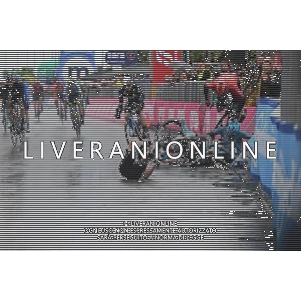 10-05-2023 Giro D\'italia; Tappa 05 Atripalda - Salerno; 2023, Astana Qazaqstan; 2023, Eolo - Kometa; 2023, Arkea - Samsic; 2023, Ag2r - Citroen; Cavendish, Mark; Maestri, Mirco; Dekker, David; Vendrame, Andrea; Salerno; ©SIROTTI / AGENZIA ALDO LIVERANI SAS