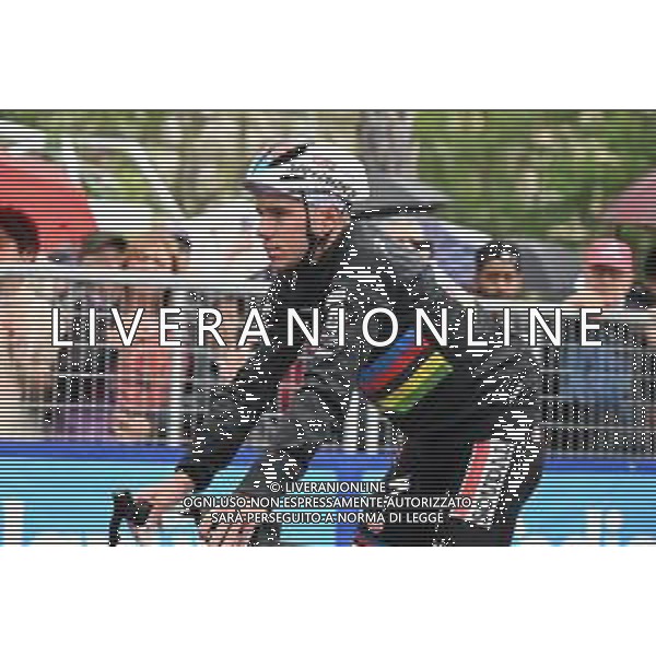 10-05-2023 Giro D\'italia; Tappa 05 Atripalda - Salerno; 2023, Soudal - Quickstep; Evenepoel, Remco; Salerno; ©SIROTTI / AGENZIA ALDO LIVERANI SAS