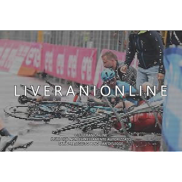 10-05-2023 Giro D\'italia; Tappa 05 Atripalda - Salerno; 2023, Eolo - Kometa; 2023, Arkea - Samsic; 2023, Ag2r - Citroen; Maestri, Mirco; Dekker, David; Vendrame, Andrea; Salerno; ©SIROTTI / AGENZIA ALDO LIVERANI SAS
