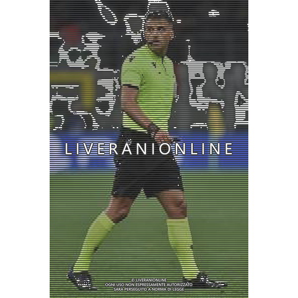 l\'arbitro Jesus Gil Manzano (SPA) Milan vs Inter Milano 10-05-2023 Stadio Giuseppe Meazza - San Siro UEFA Champions League semifinale - gara di andata foto Roberto Garavaglia/ag. Aldo Liverani sas / AGENZIA ALDO LIVERANI SAS