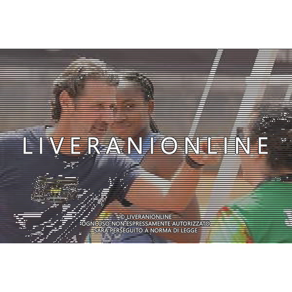 Internazionali D\'Italia 2023 Roma Foro Italico 11 Maggio 2023 In foto: Patrick Mouratoglou e Coco Gauff ©Rosito Andrea / AGENZIA ALDO LIVERANI SAS