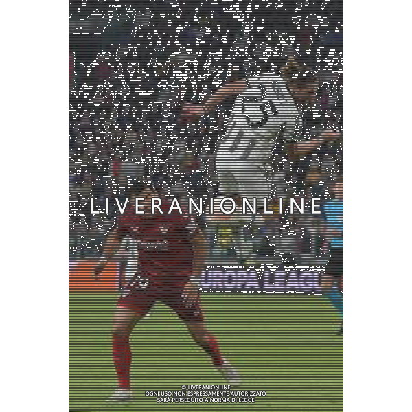 Torino 11.05.2023 Stadio Allianz Stadium ©Manuela Viganti/Agenzia Aldo Liverani Juventus vs Siviglia Europa League 2022/2023 Semifinale Andata Nella foto: adrien rabiot e marcos acuna ©Viganti / AGENZIA ALDO LIVERANI SAS
