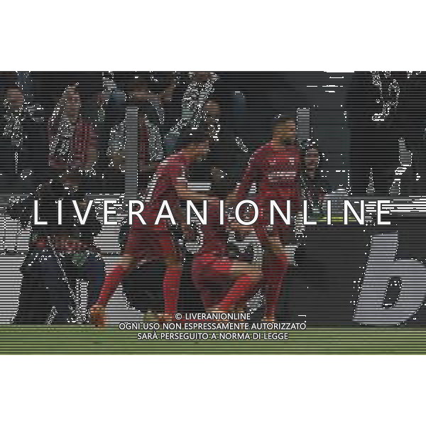Torino 11.05.2023 Stadio Allianz Stadium ©Manuela Viganti/Agenzia Aldo Liverani Juventus vs Siviglia Europa League 2022/2023 Semifinale Andata Nella foto: esultanza siviglia dopo il gol di youssef en-nesyri ©Viganti / AGENZIA ALDO LIVERANI SAS