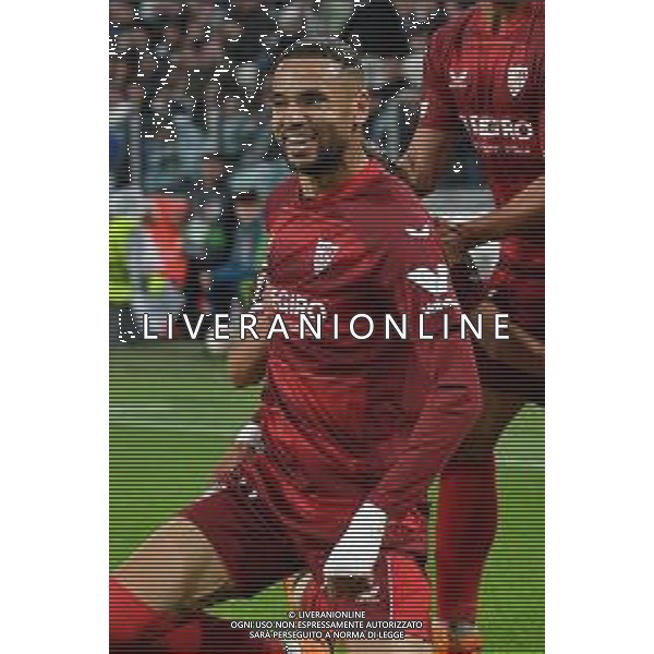 Torino 11.05.2023 Stadio Allianz Stadium ©Manuela Viganti/Agenzia Aldo Liverani Juventus vs Siviglia Europa League 2022/2023 Semifinale Andata Nella foto: Esultanza gol di Youssef En-Nesyri ©Viganti / AGENZIA ALDO LIVERANI SAS
