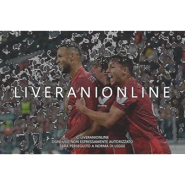 Torino 11.05.2023 Stadio Allianz Stadium ©Manuela Viganti/Agenzia Aldo Liverani Juventus vs Siviglia Europa League 2022/2023 Semifinale Andata Nella foto: Esultanza gol di Youssef En-Nesyri ©Viganti / AGENZIA ALDO LIVERANI SAS