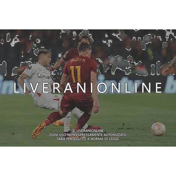 Roma vs Bayer Leverkusen Europa League - Semifinale andata - Stadio Olimpico - Roma 11-05-2023 nella foto Palacios e Belotti andrea ©Federico Gaetano / AGENZIA ALDO LIVERANI SAS
