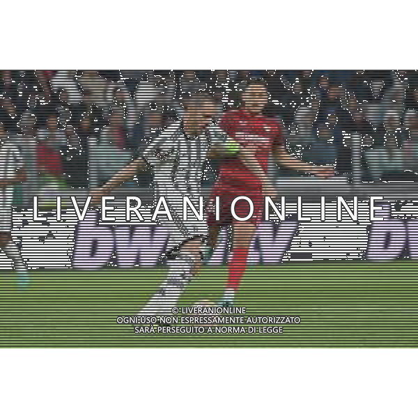 Torino 11.05.2023 Stadio Allianz Stadium ©Manuela Viganti/Agenzia Aldo Liverani Juventus vs Siviglia Europa League 2022/2023 Semifinale Andata Nella foto: bonucci-ocampos-miretti ©Viganti / AGENZIA ALDO LIVERANI SAS