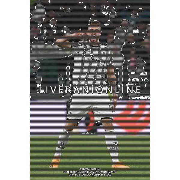 Torino 11.05.2023 Stadio Allianz Stadium ©Manuela Viganti/Agenzia Aldo Liverani Juventus vs Siviglia Europa League 2022/2023 Semifinale Andata Nella foto: esultanza federico gatti dopo il gol ©Viganti / AGENZIA ALDO LIVERANI SAS