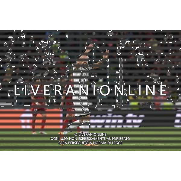 Torino 11.05.2023 Stadio Allianz Stadium ©Manuela Viganti/Agenzia Aldo Liverani Juventus vs Siviglia Europa League 2022/2023 Semifinale Andata Nella foto: esultanza federico gatti dopo il gol ©Viganti / AGENZIA ALDO LIVERANI SAS