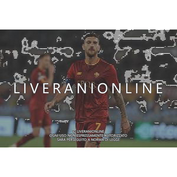 Roma vs Bayer Leverkusen Europa League - Semifinale andata - Stadio Olimpico - Roma 11-05-2023 nella foto Lorenzo Pellegrini ©Federico Gaetano / AGENZIA ALDO LIVERANI SAS