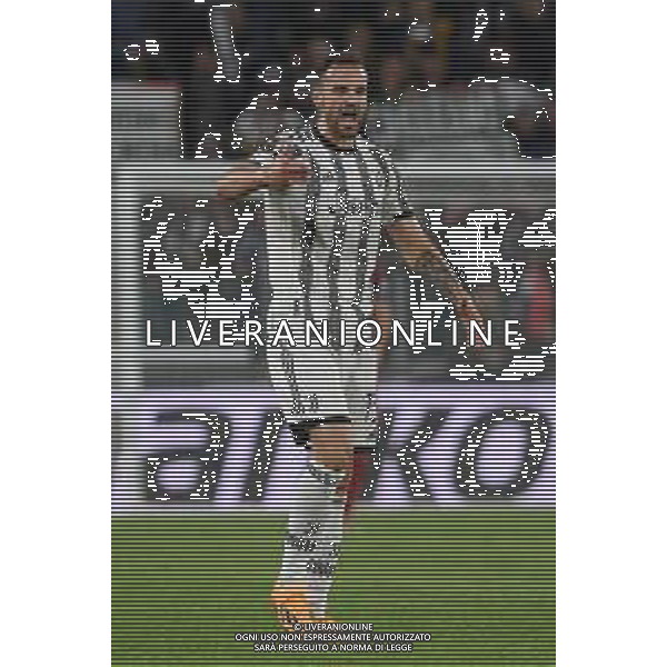 Torino 11.05.2023 Stadio Allianz Stadium ©Manuela Viganti/Agenzia Aldo Liverani Juventus vs Siviglia Europa League 2022/2023 Semifinale Andata Nella foto: esultanza federico gatti dopo il gol ©Viganti / AGENZIA ALDO LIVERANI SAS
