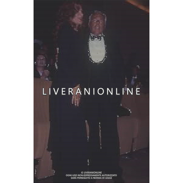 RETROSPETTIVA GIORGIO ARMANI STILISTA NELLA FOTO GIORGIO ARMANI NELL\'ANNO 1990 A VENEZIA AG ALDO LIVERANI SAS  