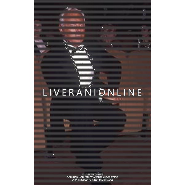 RETROSPETTIVA GIORGIO ARMANI STILISTA NELLA FOTO GIORGIO ARMANI NELL\'ANNO 1990 A VENEZIA AG ALDO LIVERANI SAS  