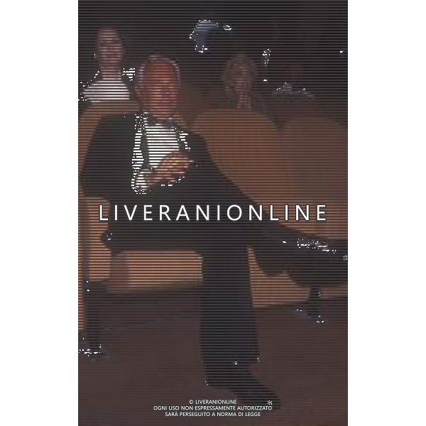 RETROSPETTIVA GIORGIO ARMANI STILISTA NELLA FOTO GIORGIO ARMANI NELL\'ANNO 1990 A VENEZIA AG ALDO LIVERANI SAS  