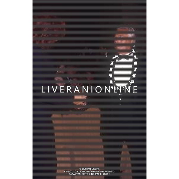RETROSPETTIVA GIORGIO ARMANI STILISTA NELLA FOTO GIORGIO ARMANI NELL\'ANNO 1990 A VENEZIA AG ALDO LIVERANI SAS  