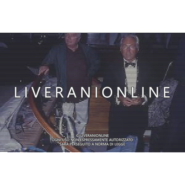 RETROSPETTIVA GIORGIO ARMANI STILISTA NELLA FOTO GIORGIO ARMANI NELL\'ANNO 1990 A VENEZIA AG ALDO LIVERANI SAS  
