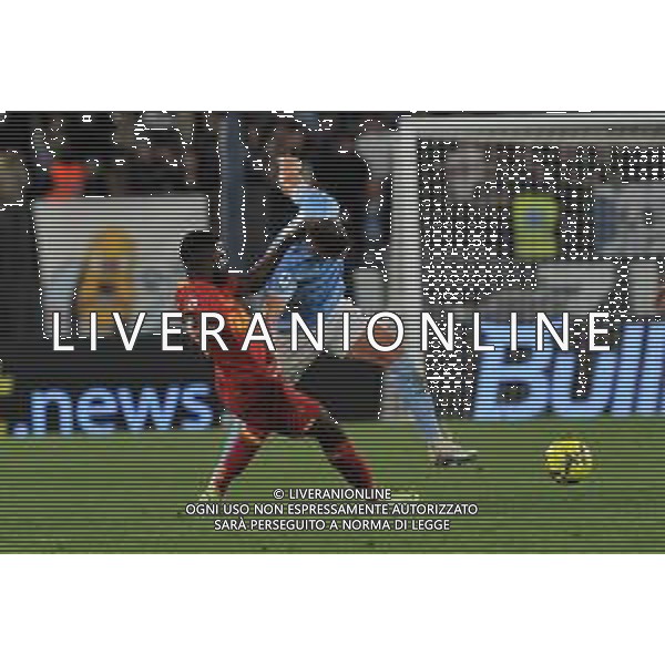 Lazio vs Lecce Campionato Serie A TIM - 35 Giornata - Stadio Olimpico - Roma 12-05-2023 nella foto sergej Milinkovic Savic e Umtiti ©Federico Gaetano / AGENZIA ALDO LIVERANI SAS