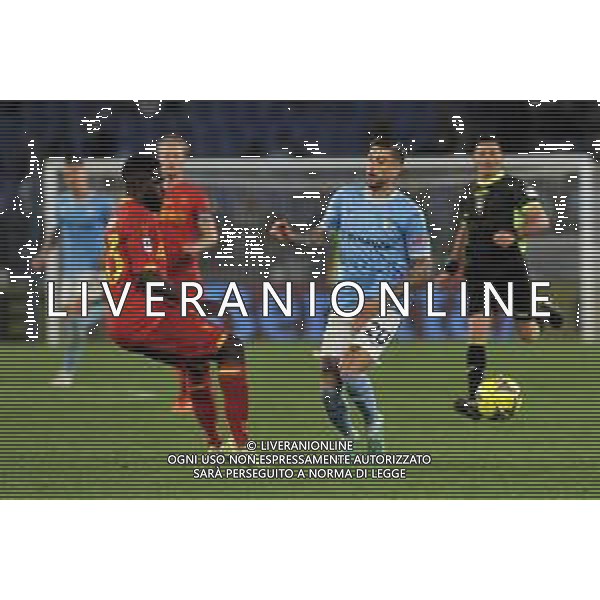 Lazio vs Lecce Campionato Serie A TIM - 35 Giornata - Stadio Olimpico - Roma 12-05-2023 nella foto Umtiti e Zaccagni ©Federico Gaetano / AGENZIA ALDO LIVERANI SAS