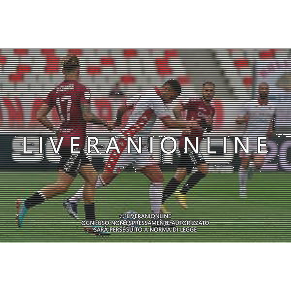 Mattia Maita (SSC Bari) and Gianluca Di Chiara (Reggina 1914) during the Italian soccer Serie B match SSC Bari vs Reggina 1914 on May 13, 2023 at the San Nicola stadium in Bari, Italy. Photo by Emmanuele Mastrodonato/ag. Aldo Liverani sas / AGENZIA ALDO LIVERANI SAS