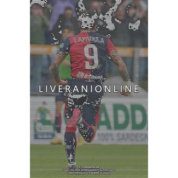 13-5-2023. Cagliari Calcio-Palermo Calcio. 37° giornata serie BKT 2022/2023, stadio Unipol Domus Cagliari. Foto Salvatore Moi/Aldo Liverani s.a.s. Nella foto: Gol ed esultanza in casa, del Cagliari Calcio contro Palermo Calcio allo stadio Unipol Domus di Cagliari. Segna: Gianluca Lapadula Cagliari