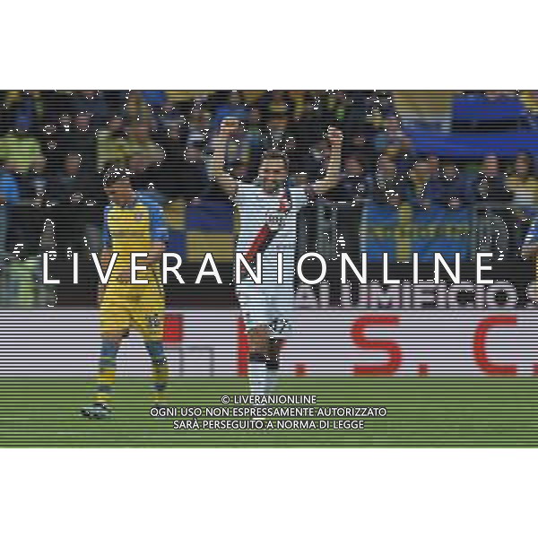 Frosinone vs Genoa Campionato Serie B - 37 Giornata - Stadio B.Stirpe - Frosinone 13-05-2023 nella foto Esultanza Badelj dopo il gol ©Federico Gaetano / AGENZIA ALDO LIVERANI SAS