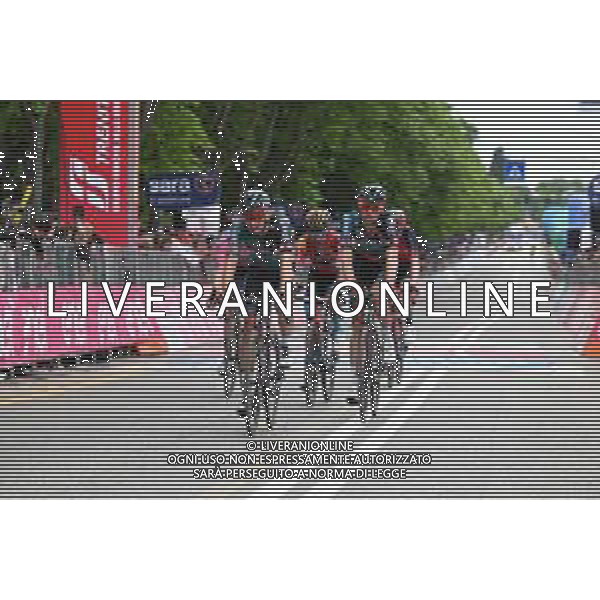 13-05-2023 Giro D\'italia; Tappa 08 Terni - Fossombrone; 2023, Bora - Hansgrohe; Kamna, Lennard; Vlasov, Aleksandr; Fossombrone; ©SIROTTI / AGENZIA ALDO LIVERANI SAS