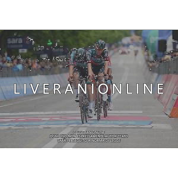 13-05-2023 Giro D\'italia; Tappa 08 Terni - Fossombrone; 2023, Bora - Hansgrohe; Kamna, Lennard; Vlasov, Aleksandr; Fossombrone; ©SIROTTI / AGENZIA ALDO LIVERANI SAS