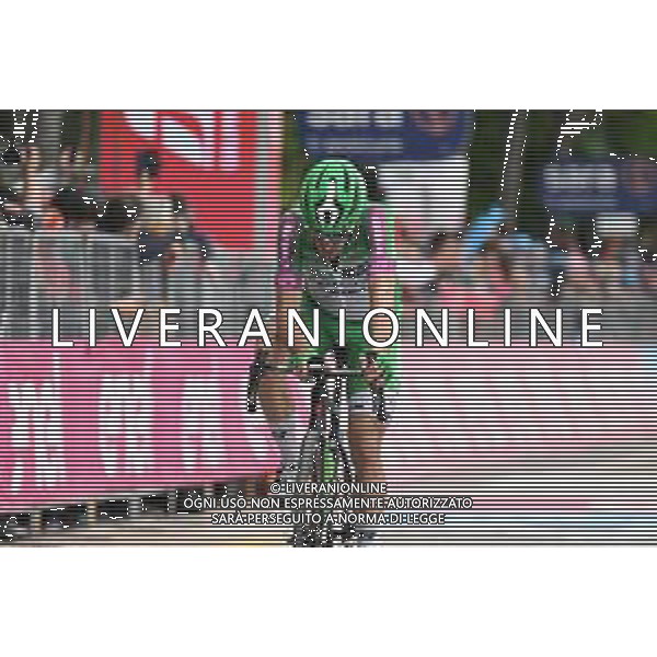 13-05-2023 Giro D\'italia; Tappa 08 Terni - Fossombrone; 2023, Green Project Bardiani - Csf Faizane; Tonelli, Alessandro; Fossombrone; ©SIROTTI / AGENZIA ALDO LIVERANI SAS
