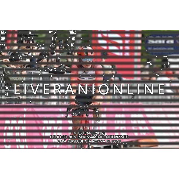 13-05-2023 Giro D\'italia; Tappa 08 Terni - Fossombrone; 2023, Trek - Segafredo; Skujins, Toms; Fossombrone; ©SIROTTI / AGENZIA ALDO LIVERANI SAS
