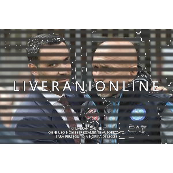 TVRG Raffaele Palladino allenatore Monza e Luciano Spalletti allenatore Napoli Monza vs Napoli Monza14-05-2023 U-Power Stadium Campionato Serie A TIM - 35a giornata foto Roberto Garavaglia/ag. Aldo Liverani sas