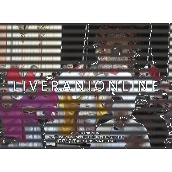 IMOLA 14 05 2023 MADONNA DEL PIRATELLO RITORNA AL SANTUARIO DELLA CHIESA DI PIRATELLO NELLA FOTO VESCOVO GIOVANNI MOSCIATTI ©SANNA / AGENZIA ALDO LIVERANI SAS