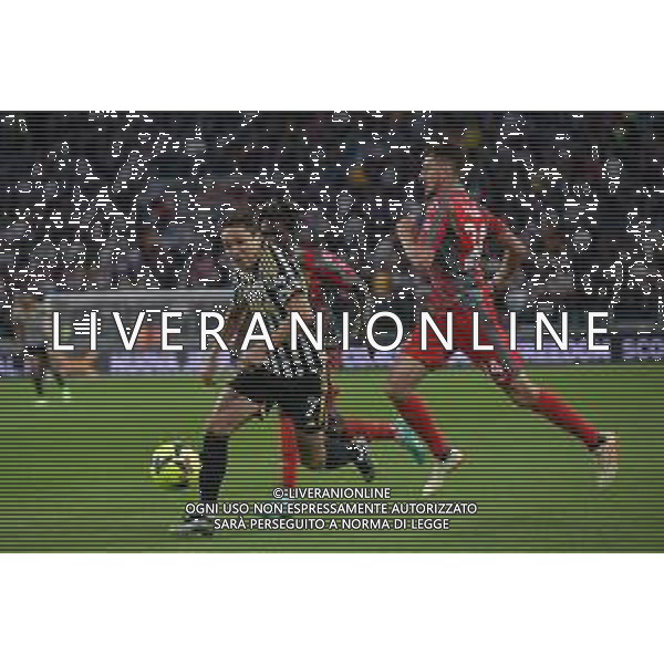 TVMV-Torino 14.05.2023 Allianz Stadium ©Manuela Viganti/Agenzia Aldo Liverani Juventus vs Cremonese Campionato Calcio Serie A TIM 2022/2023 35a giornata Nella foto: federico chiesa e alex ferrari ©Viganti / AGENZIA ALDO LIVERANI SAS