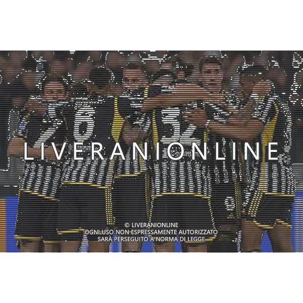 TVMV-Torino 14.05.2023 Allianz Stadium ©Manuela Viganti/Agenzia Aldo Liverani uventus vs Cremonese Campionato Calcio Serie A TIM 2022/2023 35a giornata Nella foto: esultanza juventus dopo il gol di nicolò fagioli ©Viganti / AGENZIA ALDO LIVERANI SAS