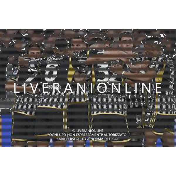 TVMV-Torino 14.05.2023 Allianz Stadium ©Manuela Viganti/Agenzia Aldo Liverani uventus vs Cremonese Campionato Calcio Serie A TIM 2022/2023 35a giornata Nella foto: esultanza juventus dopo il gol di nicolò fagioli ©Viganti / AGENZIA ALDO LIVERANI SAS