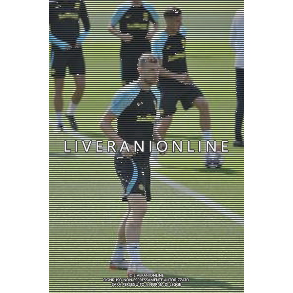 TVRG Allenamento Inter nella foto Edin Dzeko (Inter) Appiano Gentile (CO) 15-05-2023 Centro sportivo Suning in memoria di Angelo Moratti Allenamento dell\'Inter in preparazione della gara contro il Milan valevole per la gara di ritorno delle semifinali della UEFA Champions League foto Roberto Garavaglia/ag. Aldo Liverani sas/ AGENZIA ALDO LIVERANI SAS