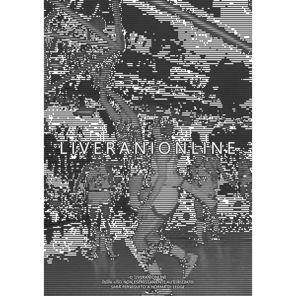 14-10-1979 MILANO CAMPIONATO DI BASKET SERIE A1 ISOLABELLA MILANO-SINUDYNE BOLOGNA 91-122 NELLA FOTO AZIONE DI GIOCO AG ALDO LIVERANI SAS