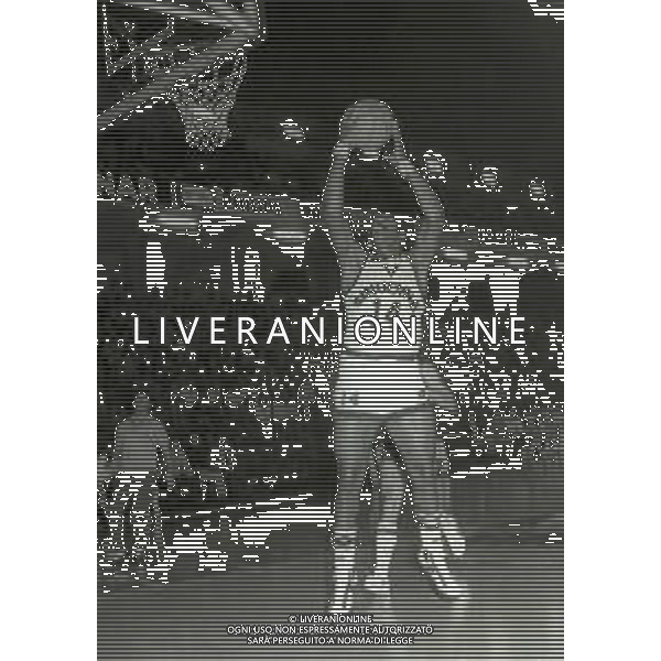 14-10-1979 MILANO CAMPIONATO DI BASKET SERIE A1 ISOLABELLA MILANO-SINUDYNE BOLOGNA 91-122 NELLA FOTO MC MILLIAN AG ALDO LIVERANI SAS