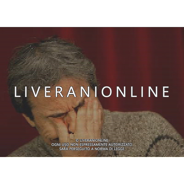 MILANO 21 NOVEMBRE 2005 PRESENTAZIONE DI IL MALATO IMMAGINARIO DI MOLIERE CON MASSSIMO DAPPORTO NELLA FOTO: MASSIMO DAPPORTO PH FRANCESCO/AG ALDO LIVERANI