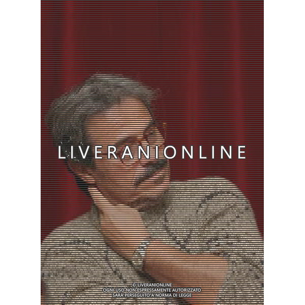 MILANO 21 NOVEMBRE 2005 PRESENTAZIONE DI IL MALATO IMMAGINARIO DI MOLIERE CON MASSSIMO DAPPORTO NELLA FOTO: MASSIMO DAPPORTO PH FRANCESCO/AG ALDO LIVERANI